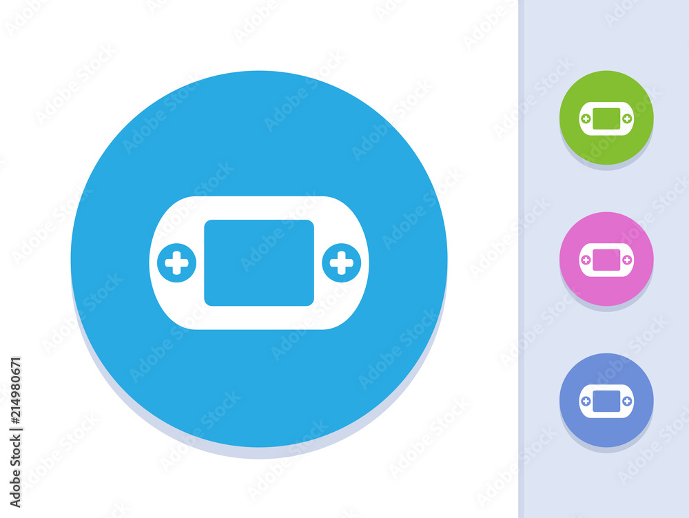 Portable Game Console - Simple Icons Portable Game Console - Simple Icons