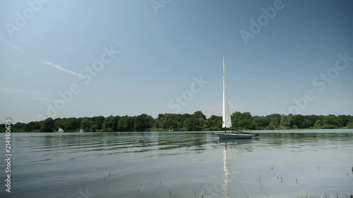 Sailboat Luffing in the Wind