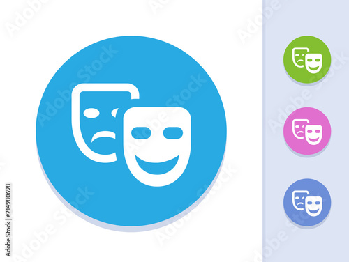 Theater Masks - Simple Icons