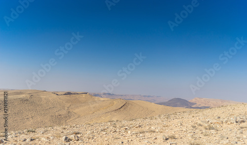 Desert landscape nature tourism and travel