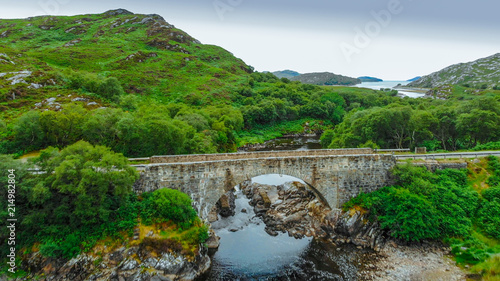 Beautiful landscape in the Scottish Highlands