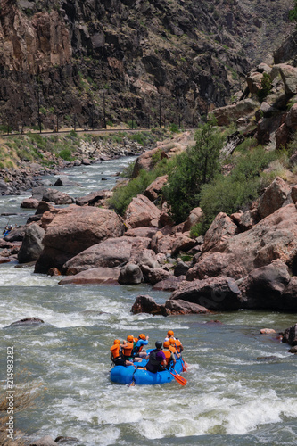 Whitewater Rafting in Arkansas River