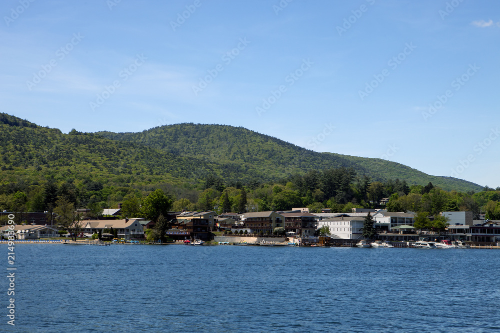 The town of Lake George