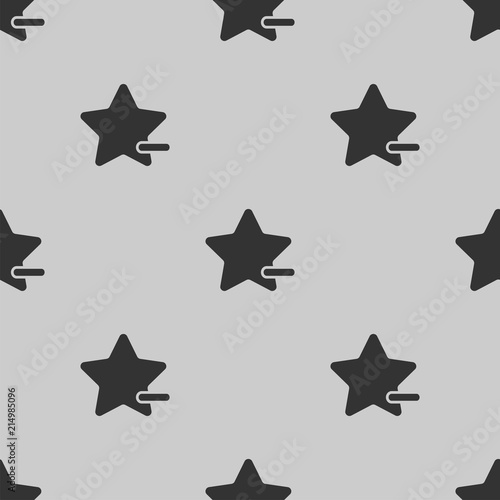 delete from favorites icon vector seamless pattern