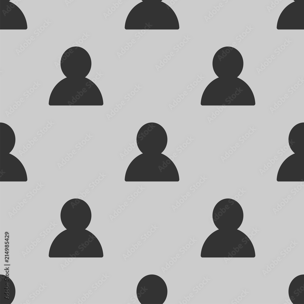 user icon vector seamless pattern user icon vector seamless pattern