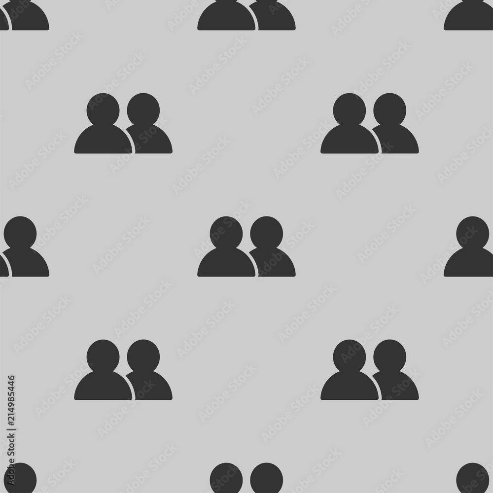 user group icon vector seamless pattern user group icon vector seamless pattern