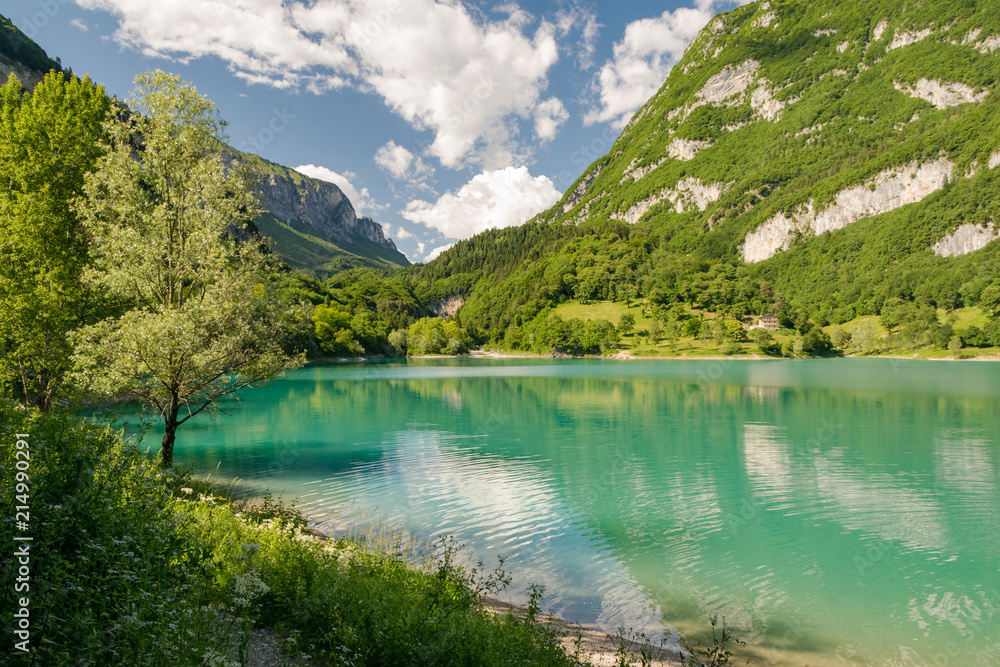 Lago di Tenno (Trento, Trentino Alto Adige, IT)