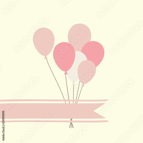 background with a bunch of pink balloons