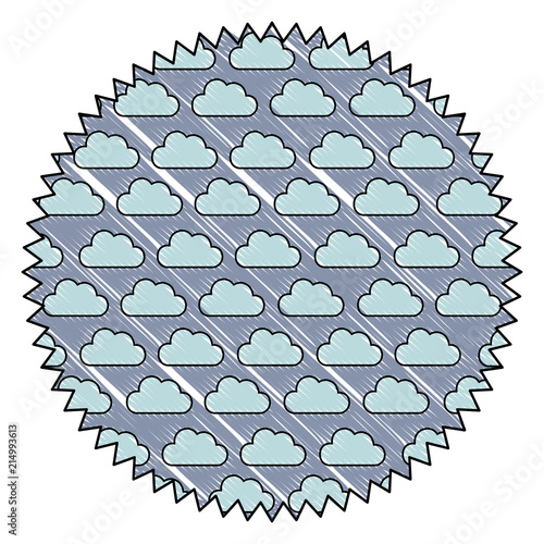clouds pattern design