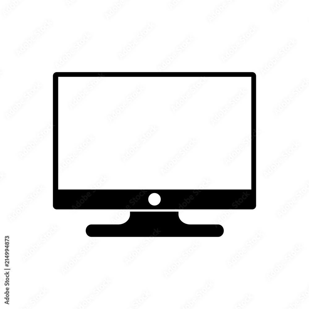 Monitor icon, vector Monitor icon, vector