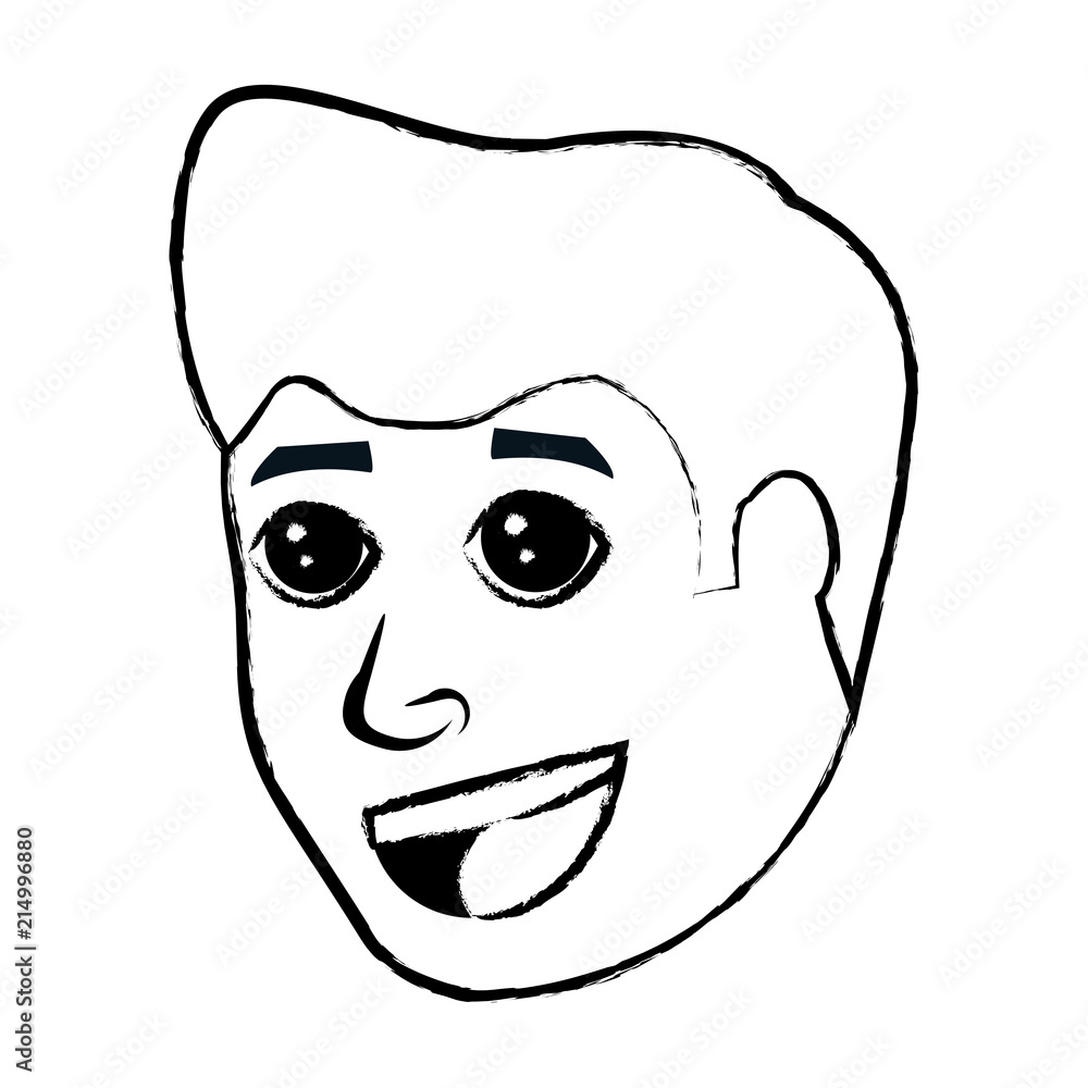 cartoon man icon cartoon man icon