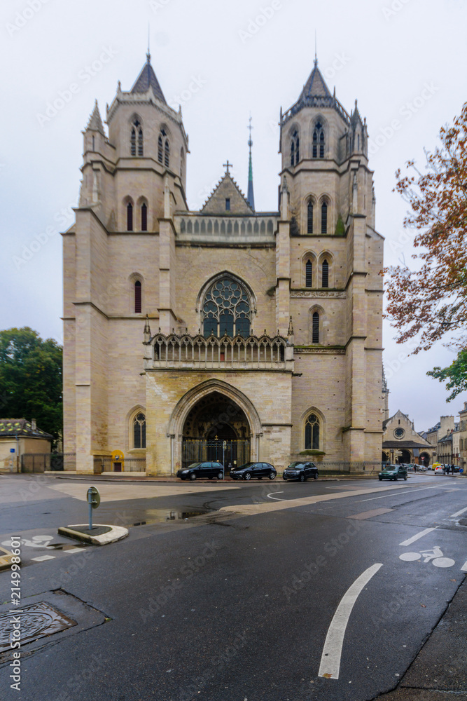 The cathedral in Dijon