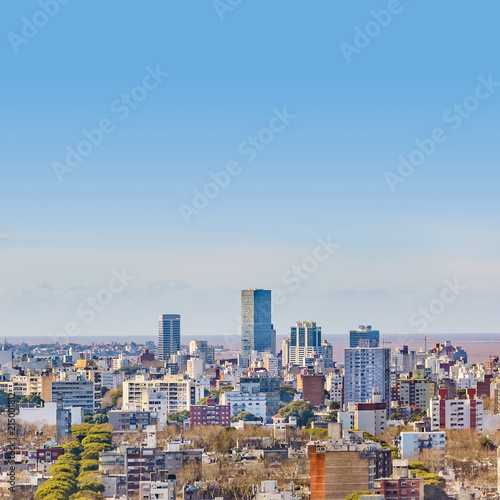 Montevideo Cityscape Aerial View