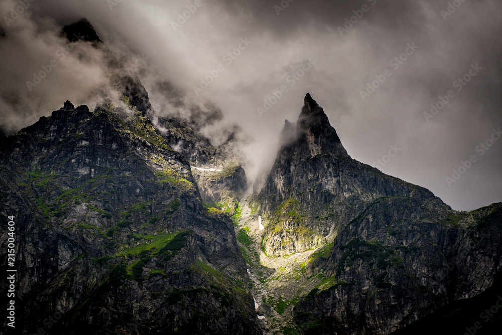 Obraz premium Mnich widziany z Morskiego Oka, Tatry