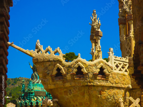 Benalmadena. Castillo de Colomares . Malaga, Andalucia, España photo