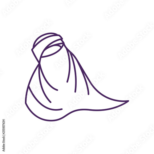 Hijab. Hijab Logo. Hijab Store Logo. Hijab Icon. Hijab vector Illustration. Niqab.