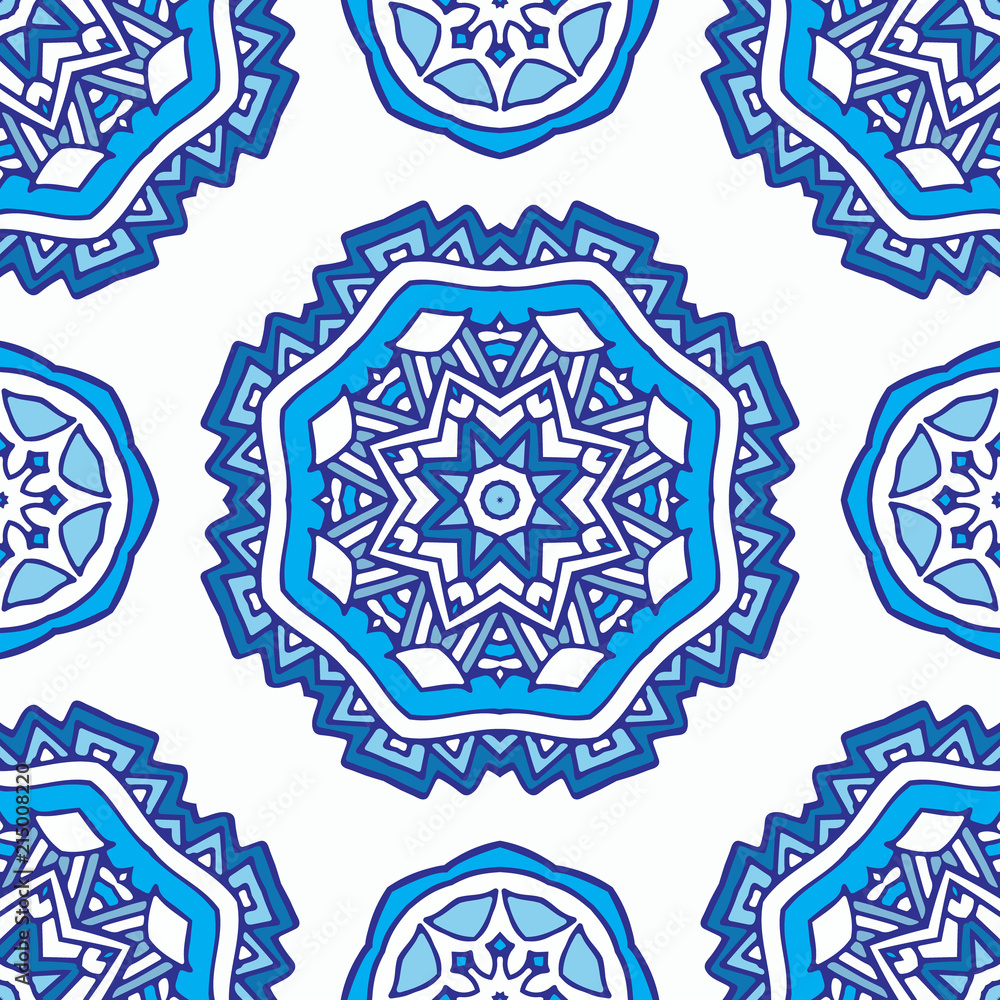 vector seamless floral pattern background