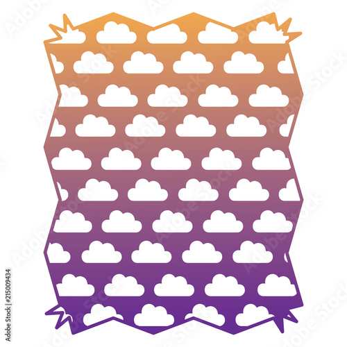 clouds pattern design