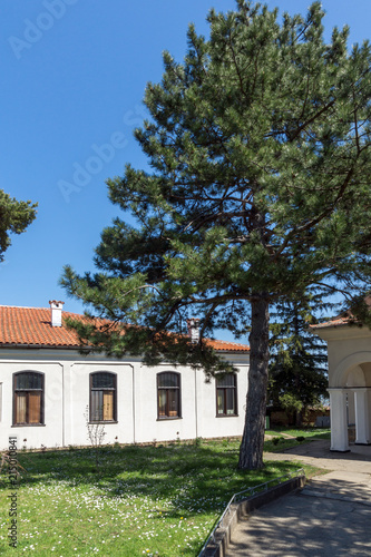 Medieval buildings in Lyaskovski Monastery St. Peter and  St. Paul near village of Arbanasi  Veliko Tarnovo region  Bulgaria