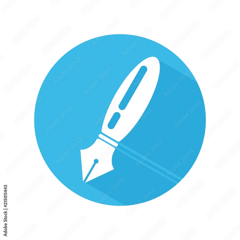 Pen logo. Education icon. Writing symbol. Vector eps 08. Pen logo. Education icon. Writing symbol. Vector eps 08.