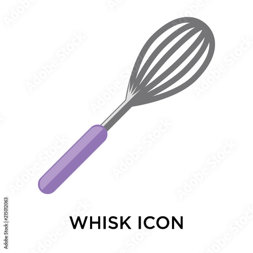 whisk icons isolated on white background. Modern and editable whisk icon. Simple icon vector illustration.
