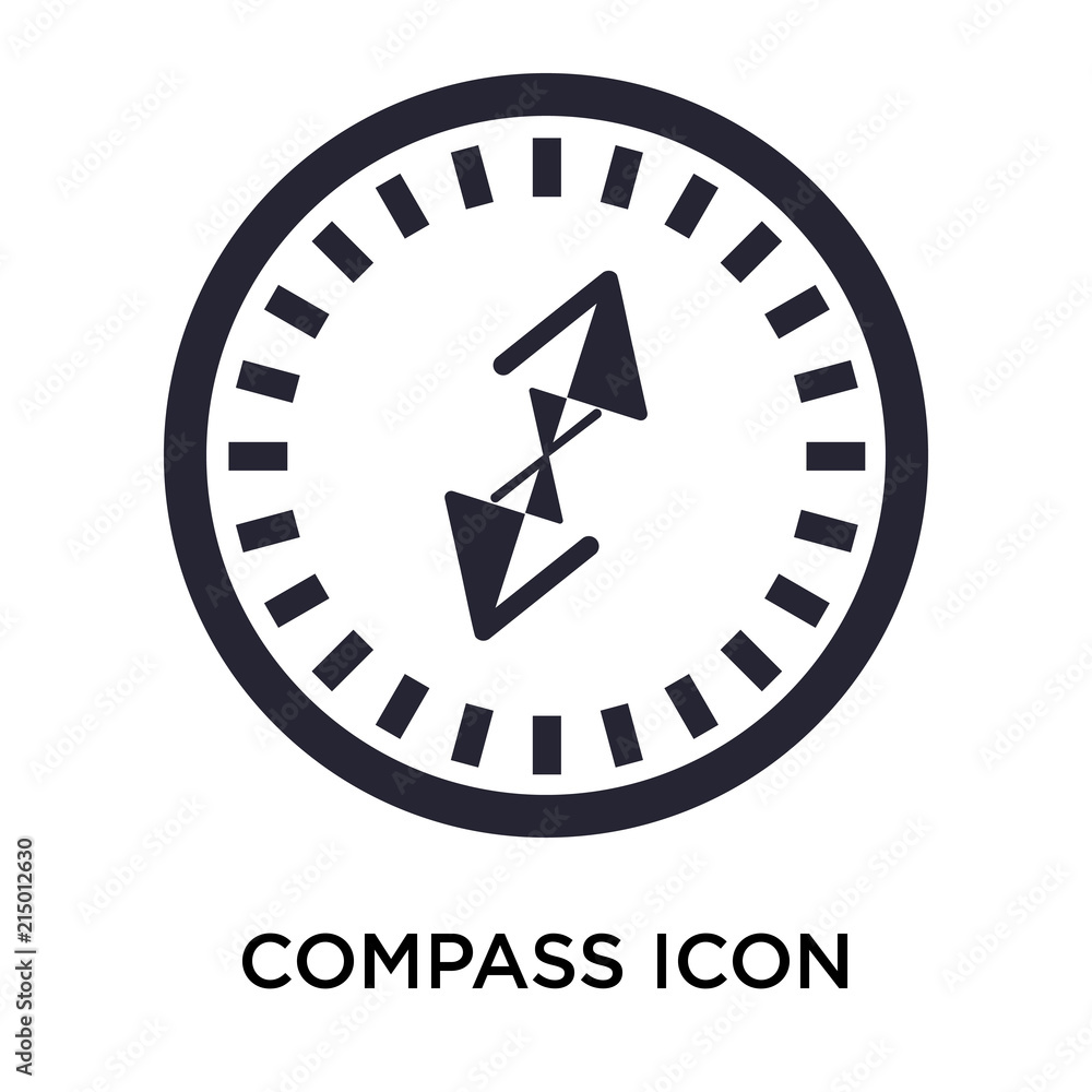 compass icon on white background. Modern icons vector illustration. Trendy compass icons compass icon on white background. Modern icons vector illustration. Trendy compass icons