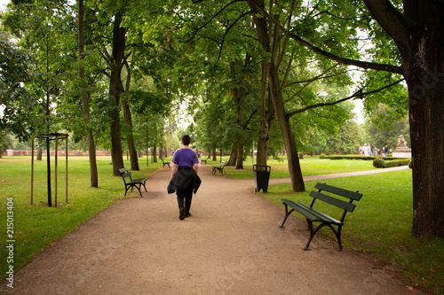 Walking in the park in Warsow