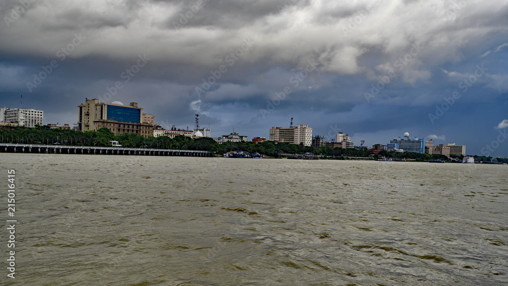 Fototapeta premium Kolkata Skyline