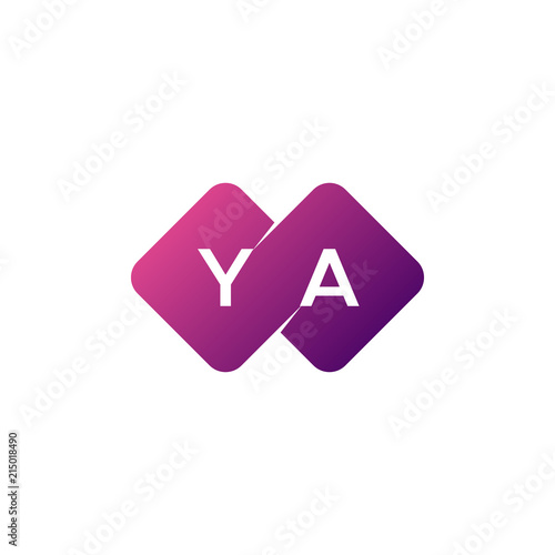 two letter diamond rounded logo