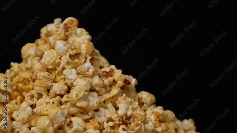 popcorn rotate motion background. popcorn rotate motion background.
