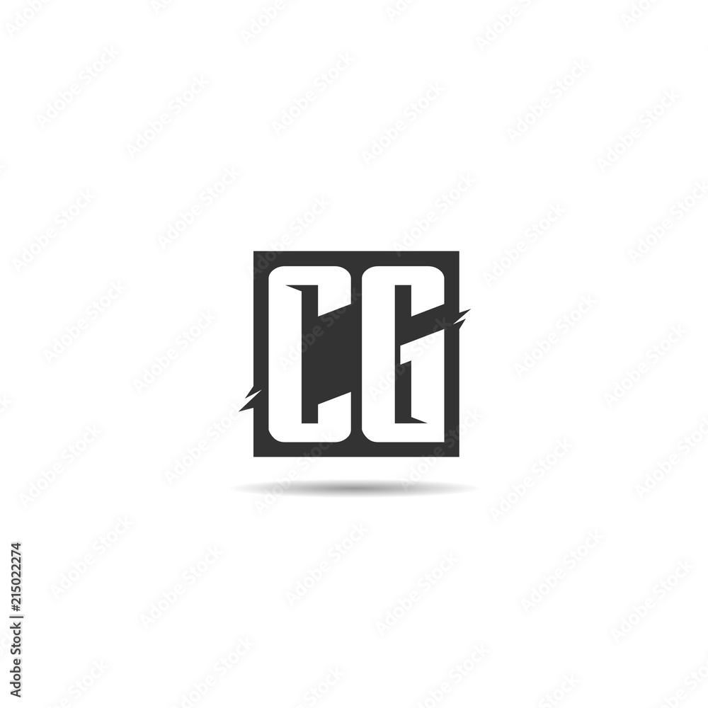 Initial Letter CG Logo Template Design Initial Letter CG Logo Template Design