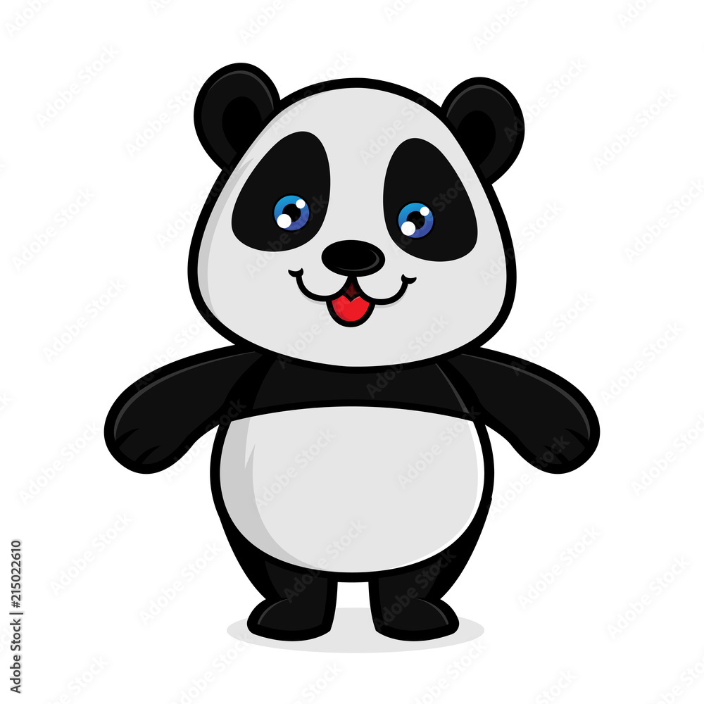 Panda smiling Panda smiling