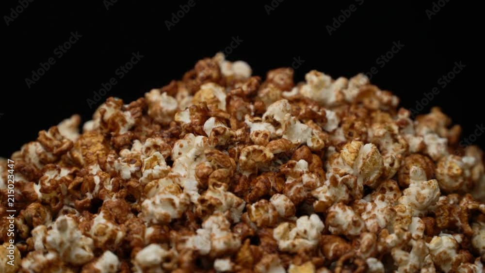 popcorn rotate motion background. popcorn rotate motion background.