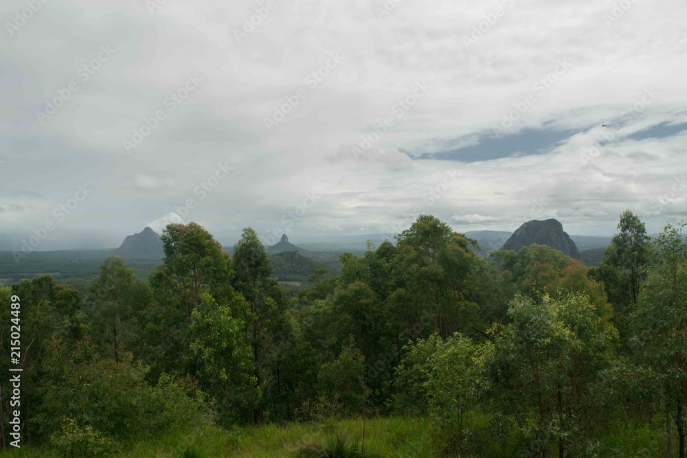 The Glass House Mountains, Queensland