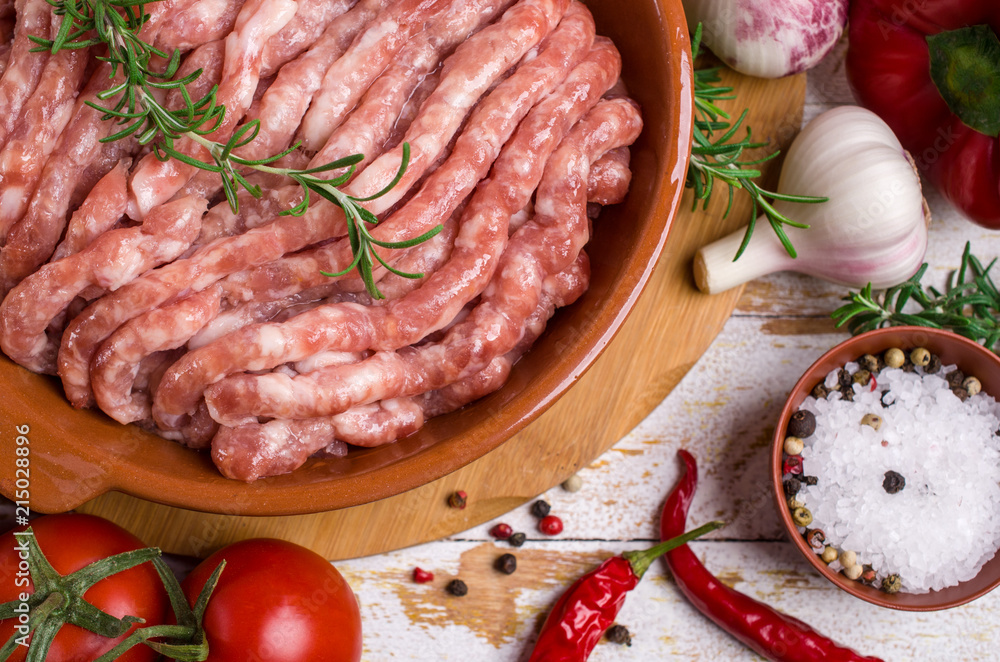 Raw minced meat Raw minced meat