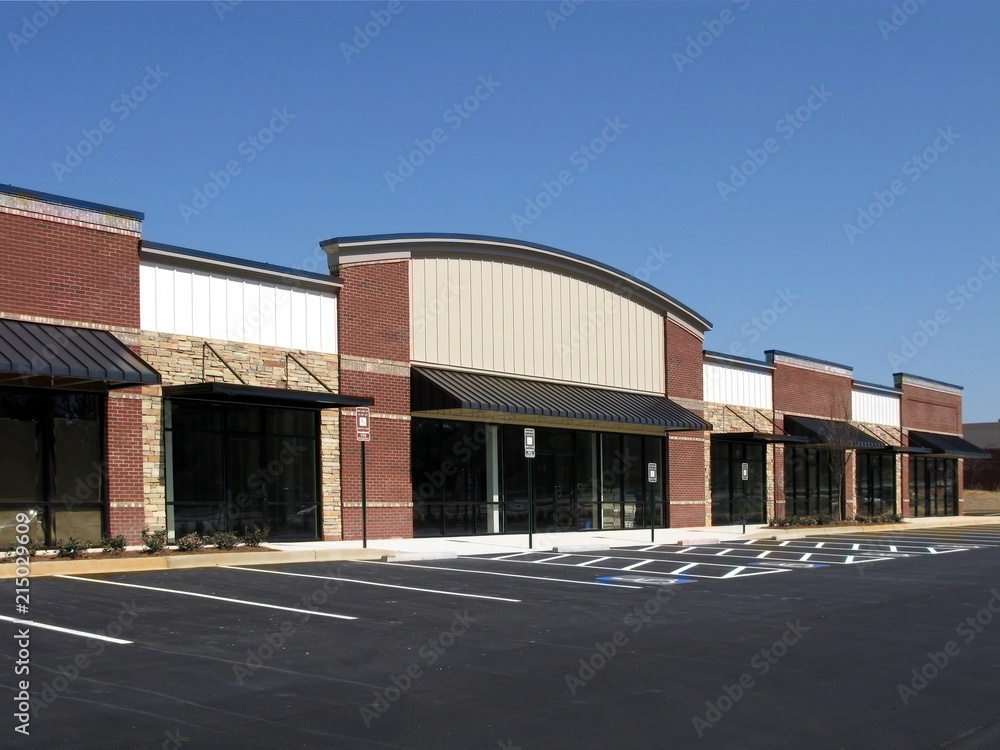 Obraz premium Shopping Center Construction