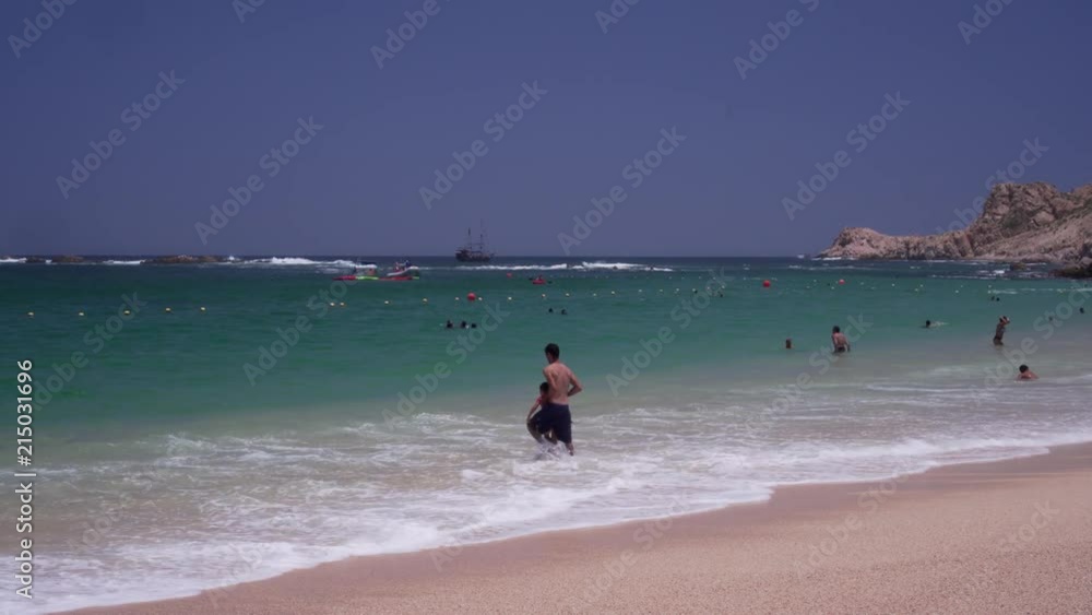 Padre hijo Playa Los Cabos Padre hijo Playa Los Cabos