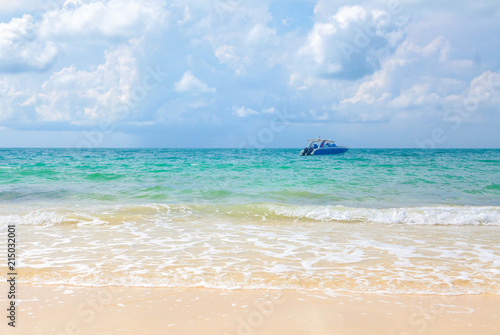 A beautiful sandy beach Ao Cho on the island of Samed in Thailand.