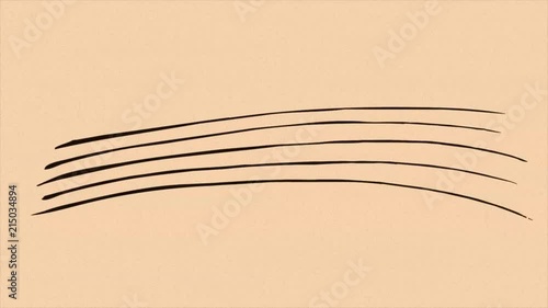 Musical Notes on Sepia background
hand drawing line on pencil