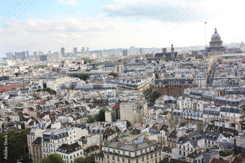 View of Paris from a height. France.  © Malira
