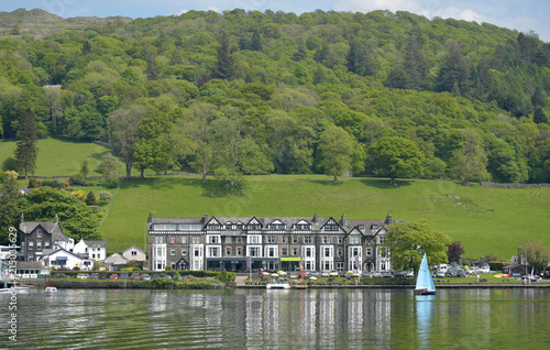 Village of Bowness on shore of Lake Windermere