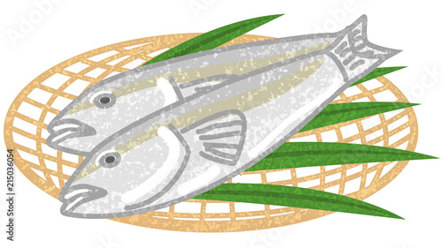 魚　手描き風