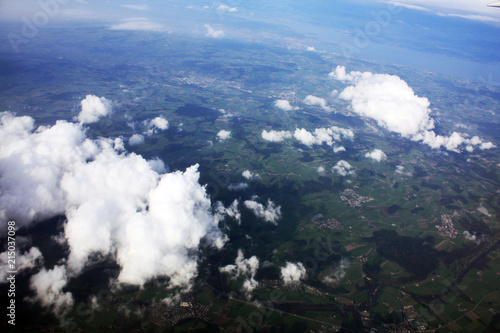 Сlouds above the Earth