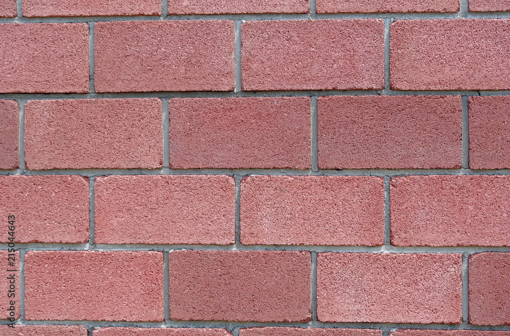 Fototapeta premium Square maroon brick wall