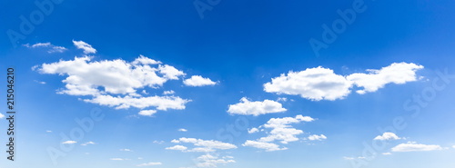Fototapeta Naklejka Na Ścianę i Meble -  Blue sky and white clouds - natural background