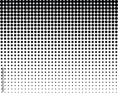 Seamless vector pattern with  blend black dots, background