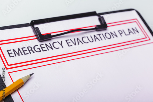 Emergency evacuation plan