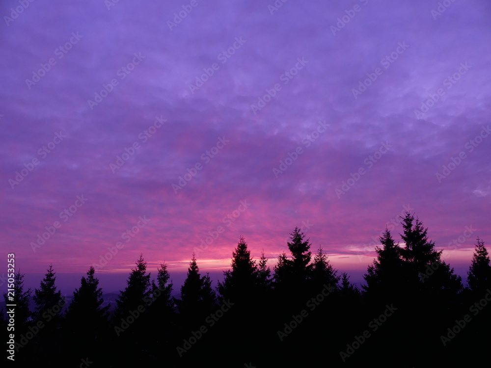 Fototapeta premium Sonnenuntergang