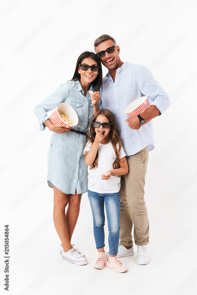 Portrait of a cheerful family