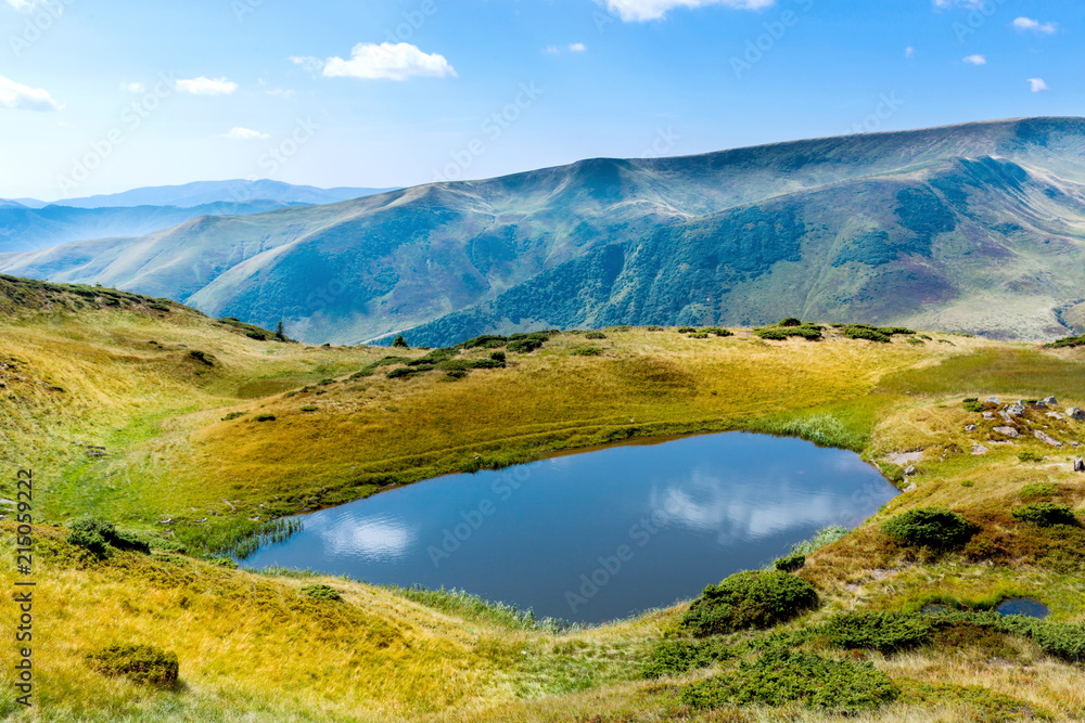 Lake in mountains